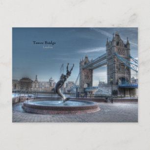 Postal Puente de la Torre de Londres