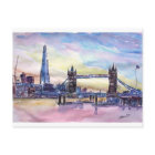 Puente de la Torre de Londres con The Shard al ata