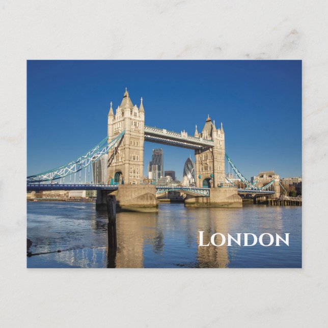 Postal Puente de la Torre, Londres (Anverso)