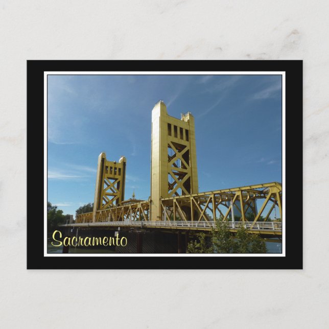 Postal Puente de la Torre, Sacramento (Anverso)