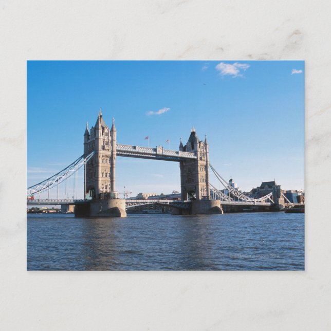 Postal Puente de la Torre sobre el Río Támesis (Anverso)