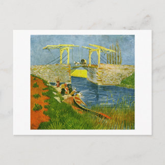 Postal Puente de Langlois en el Bella Artes Arles Van Gog