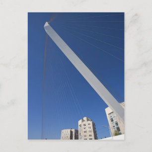 Postal Puente de las Coreas de Jerusalén