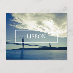 Postal puente de Lisboa