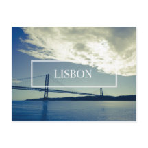 Postal puente de Lisboa