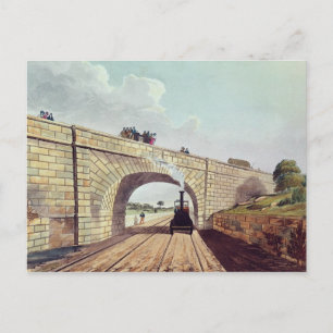 Postal Puente, de 'Liverpool y el ferrocarril de Manchest