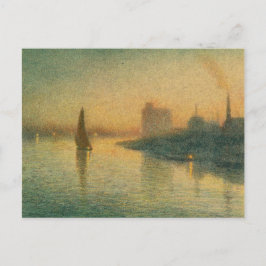 Postal Puente de Londres - Joseph Pennell - 1893