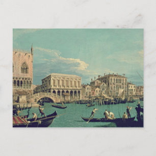 Postal Puente de los suspiros, Venecia c.1740