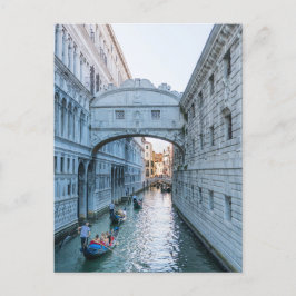 Postal Puente de los Suspiros Venecia Italia