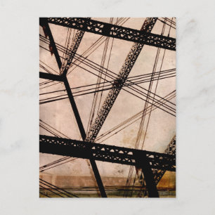 Postal puente de lucha de 'cables'