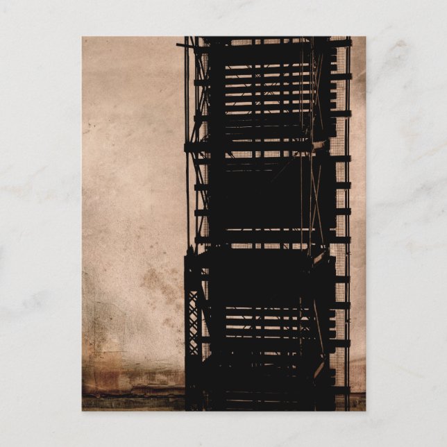 Postal puente de lucha 'sobre' (Anverso)