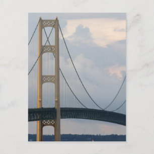 Postal Puente de Mackinac, Michigan, EE. UU.