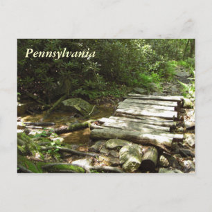 Postal Puente de madera de Pennsylvania