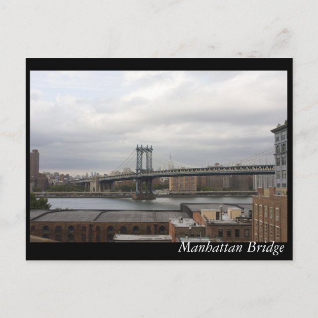 Postal Puente de Manhattan (Anverso)