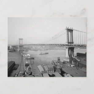 Postal Puente de Manhattan, 1909