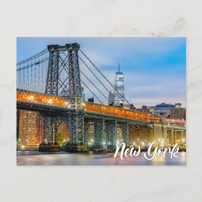 Postal Puente de Manhattan, Nueva York, EE. UU. (Anverso)