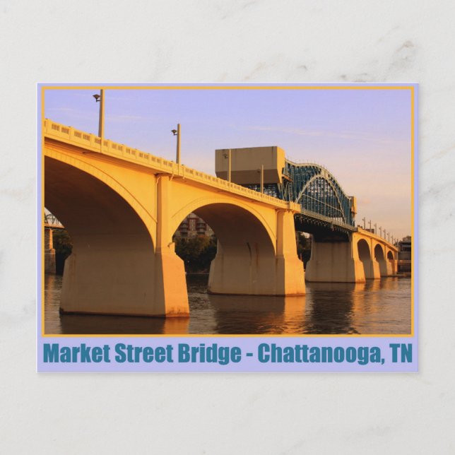 Postal Puente de Market Street - Chattanooga, TN (Anverso)
