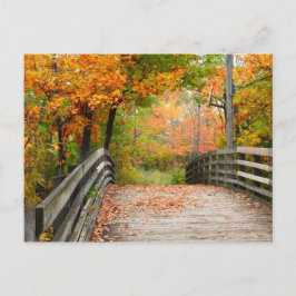 Postal Puente de otoño