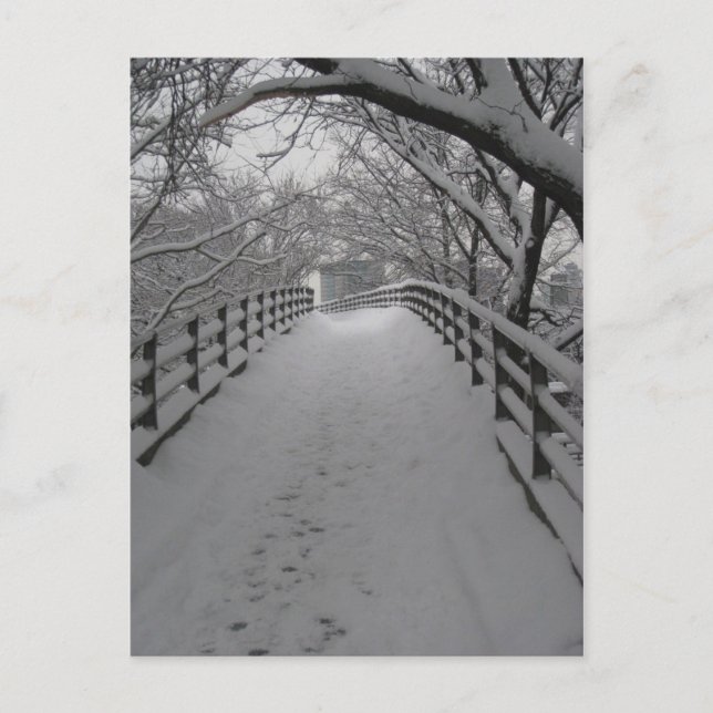 Postal Puente de pie (Anverso)