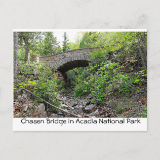 Postal Puente de piedra - Parque nacional Acadia