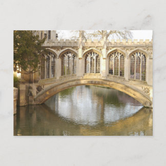 Postal Puente de Sighs, Cambridge, Inglaterra