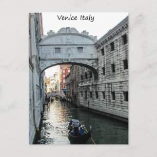 Postal Puente de Sighs Venecia