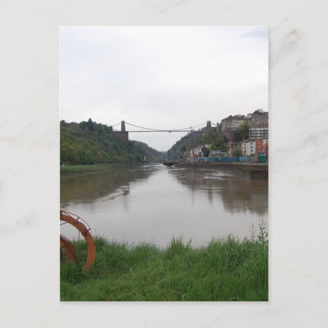 Postal Puente de Suspensión Clifton (Anverso)