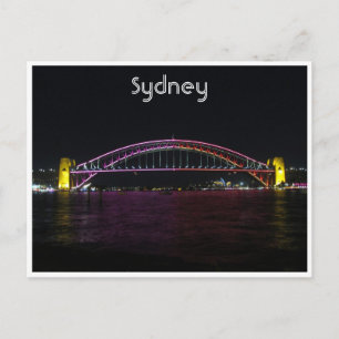 Postal puente de sydney vívido
