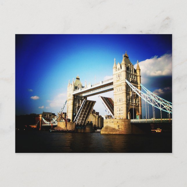 Postal Puente de torre (Anverso)
