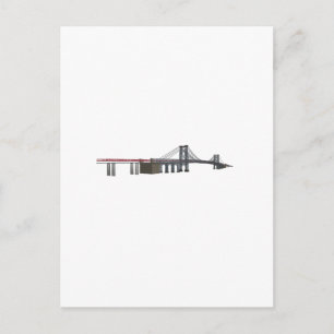 Postal Puente de Williamsburg: Modelo 3D: