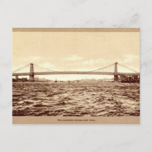 Postal Puente de Williamsburg, Nueva York City 1907
