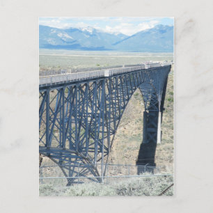 Postal Puente del desfiladero de Río Grande