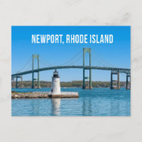 Puente del Faro del Puerto de Newport Rhode Island