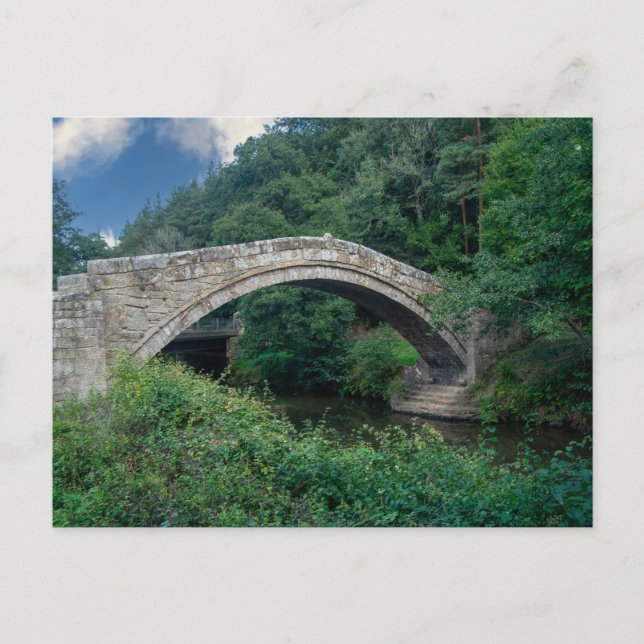 Postal Puente del Mendigo, Glaisdale (Anverso)