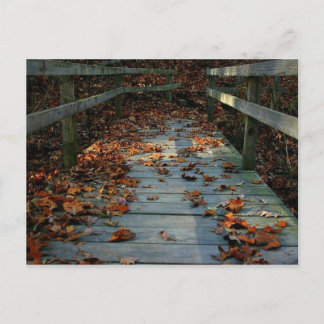 Postal Puente del otoño