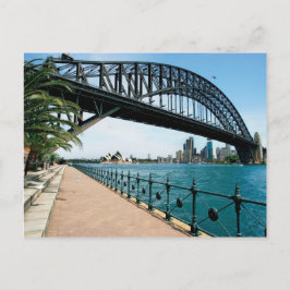 Postal puente del puerto de sydney