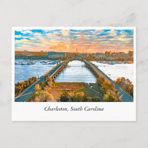 Postal Puente del río Ashley: Un viaje a Charleston