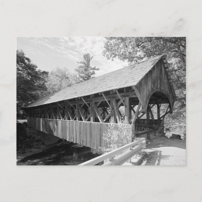 Postal Puente del Río Domingo (Anverso)