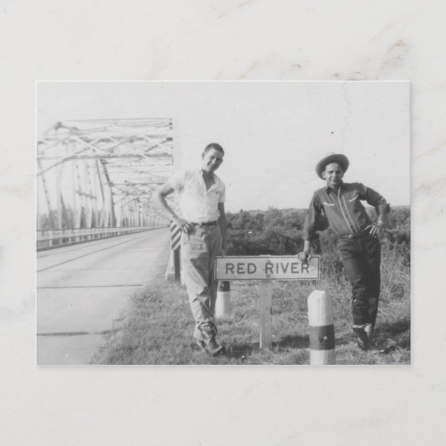 Postal Puente del Río Rojo (Anverso)