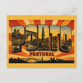 Postal Puente Dom Luís I de Oporto Portugal