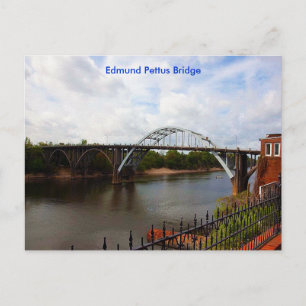 Postal Puente Edmund Pettus en Selma, Alabama
