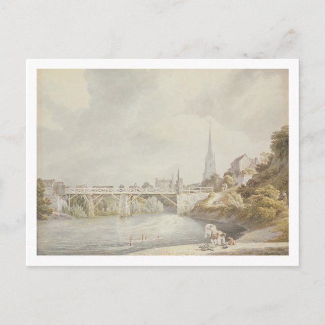 Postal Puente en Monmouth (Anverso)