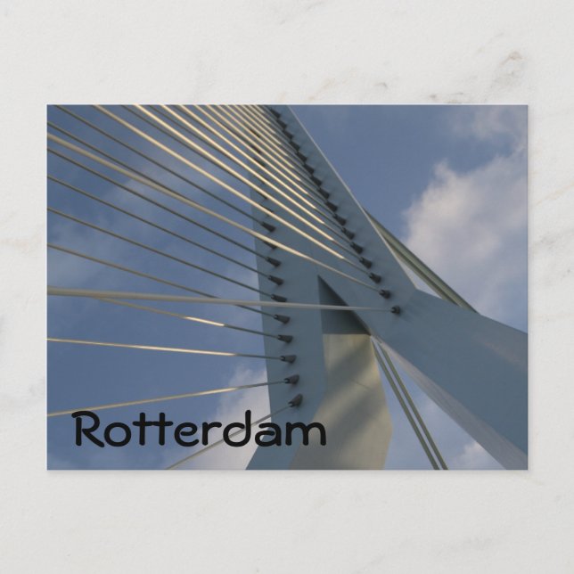 Postal Puente Erasmus, Rotterdam (Anverso)