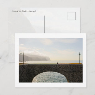 Postal Puente escénico en Ponta do Sol, Madeira