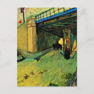 Postal Puente ferroviario sobre Montmajour por Vincent va