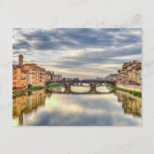 Postal Puente Florence Arno
