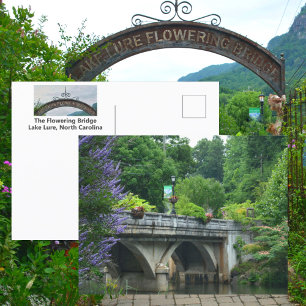 Postal Puente Florido Lake Lure Foto Carolina del Norte