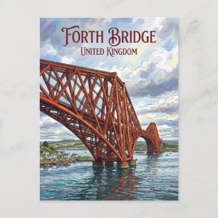 Postal Puente Forth Reino Unido