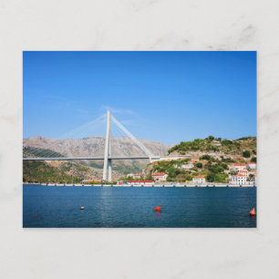 Postal Puente Franjo Tudjman en Dubrovnik