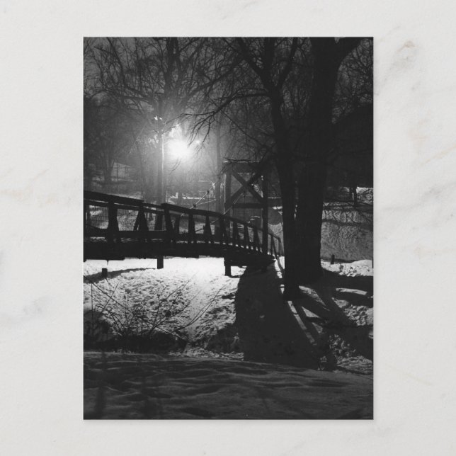 Postal Puente giratorio (Anverso)